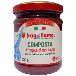 Composta di fragole di montagna 120%